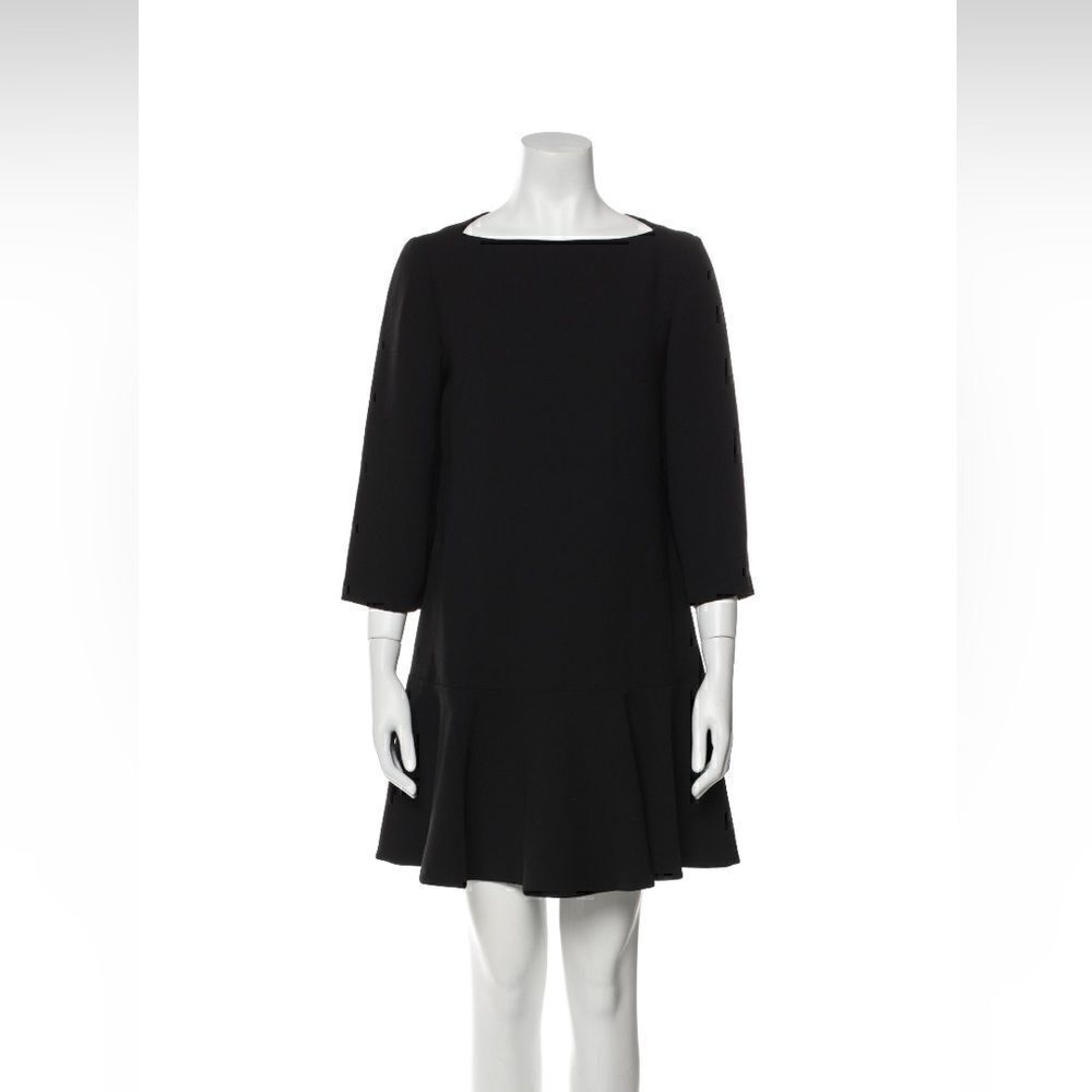 Kate Spade Black Boat Neck Mini Dress 2